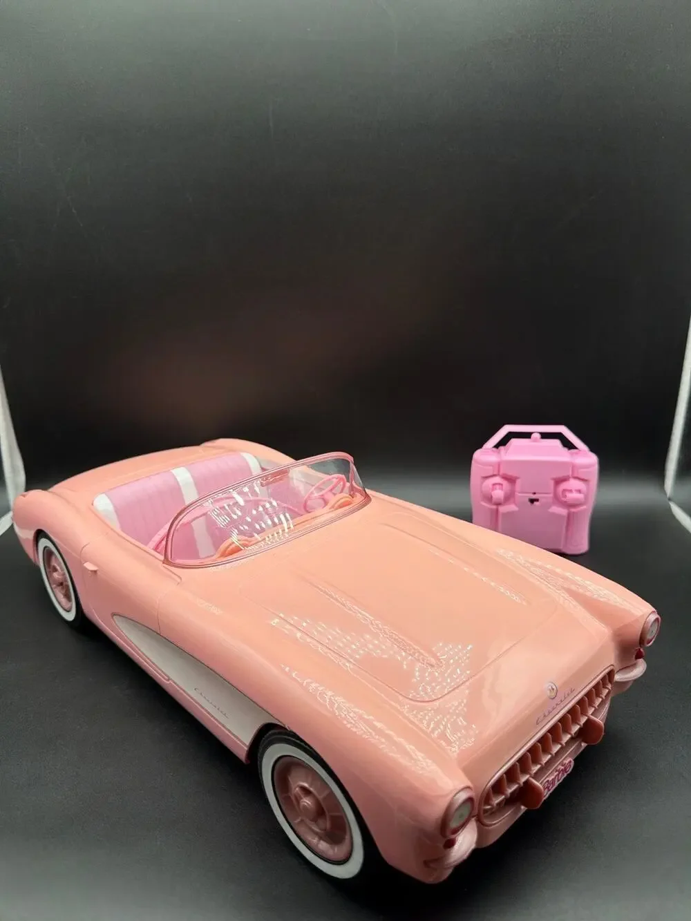 Barbie Hot Wheels RC Corvette Pink Remote Control Car 2022 Mattel Parts Repair